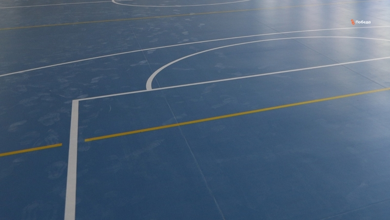 Ремонт спортзала завершили в школе села Петропавловского