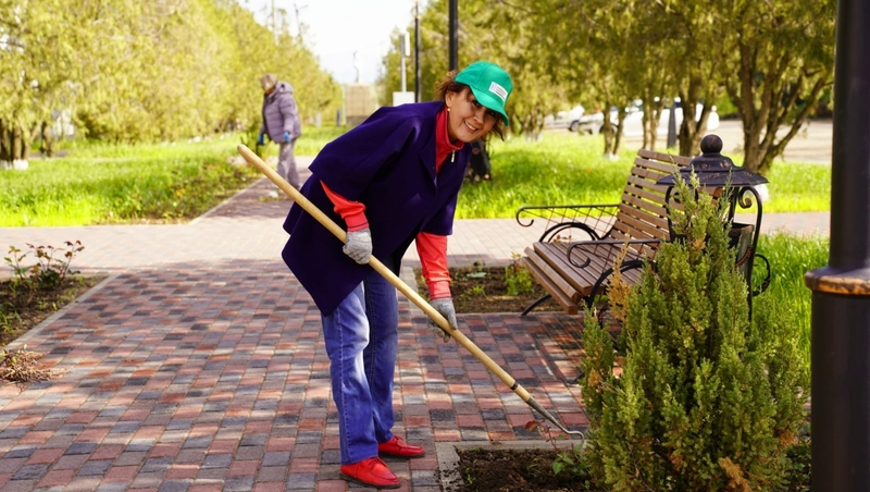 Субботник провели в Арзгирском округе
