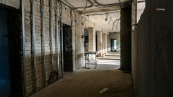 Демонтаж старых конструкций выполнили в школе села Арзгир