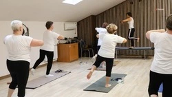 Китайскую гимнастику осваивают пенсионеры Арзгирского округа