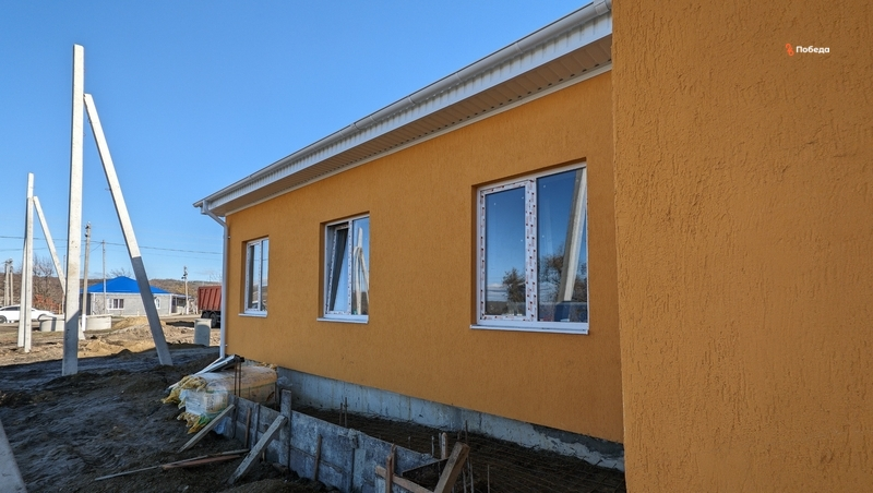 Новая поликлиника в селе Арзгир готова на 80%